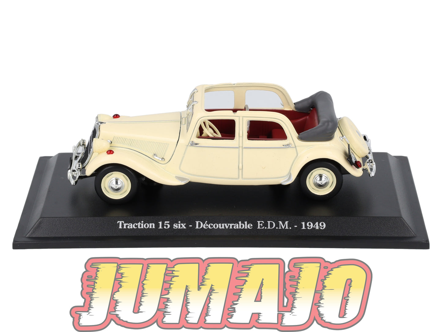 TRA7 Voiture 1/43 Atlas NOREV Traction 15 six découvrable E.D.M 1949