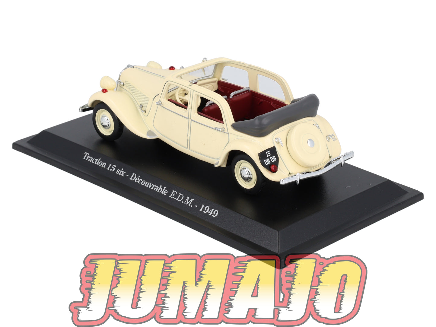 TRA7 Voiture 1/43 Atlas NOREV Traction 15 six découvrable E.D.M 1949