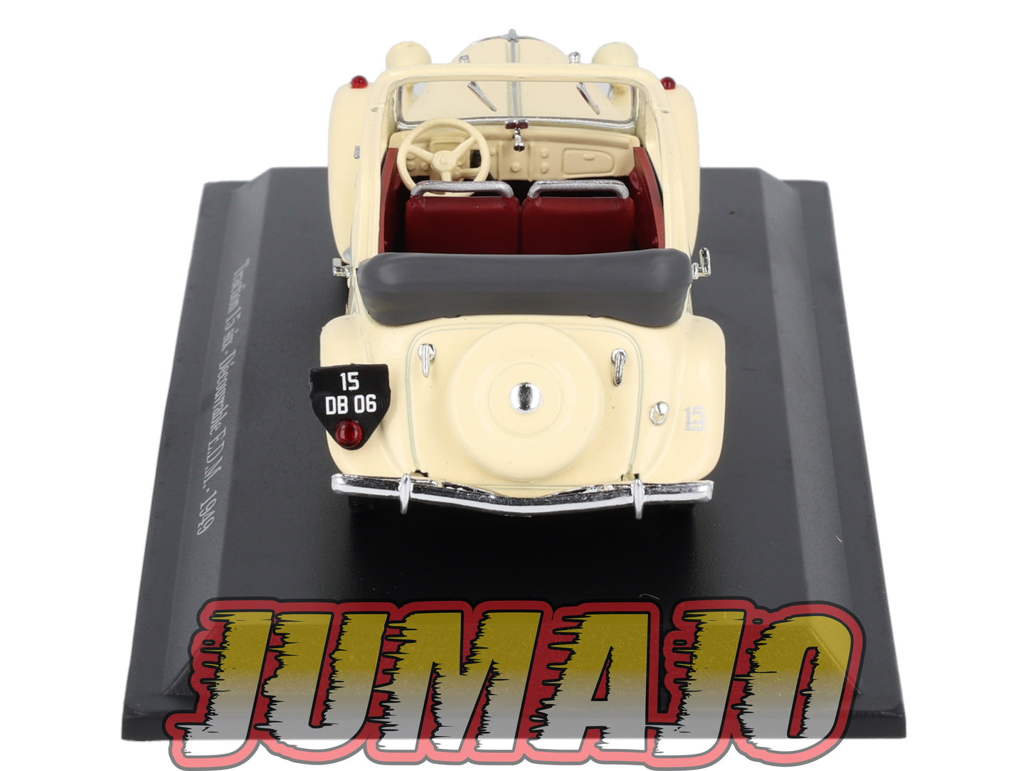 TRA7 Voiture 1/43 Atlas NOREV Traction 15 six découvrable E.D.M 1949