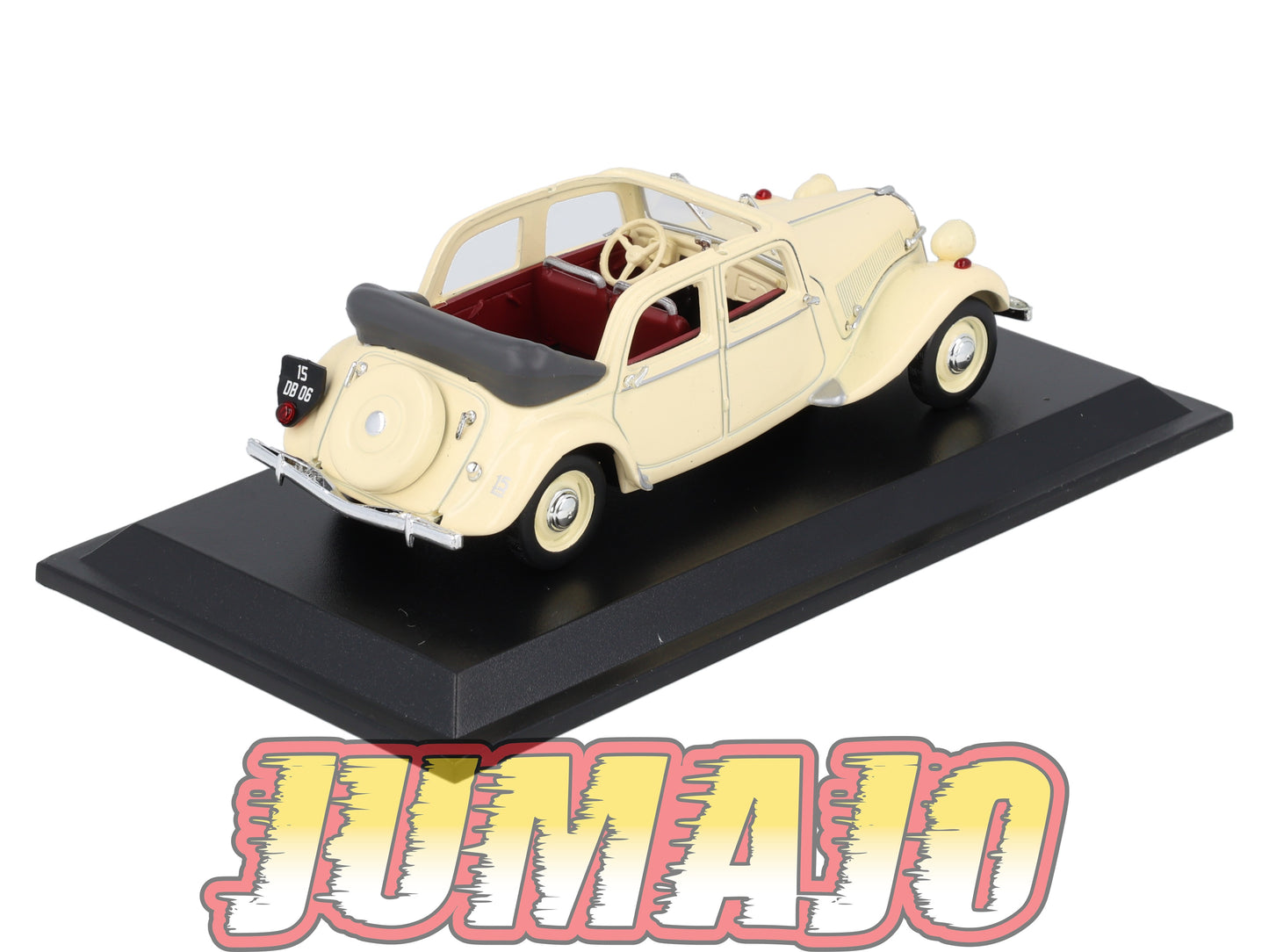 TRA7 Voiture 1/43 Atlas NOREV Traction 15 six découvrable E.D.M 1949
