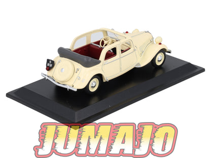 TRA7 Voiture 1/43 Atlas NOREV Traction 15 six découvrable E.D.M 1949