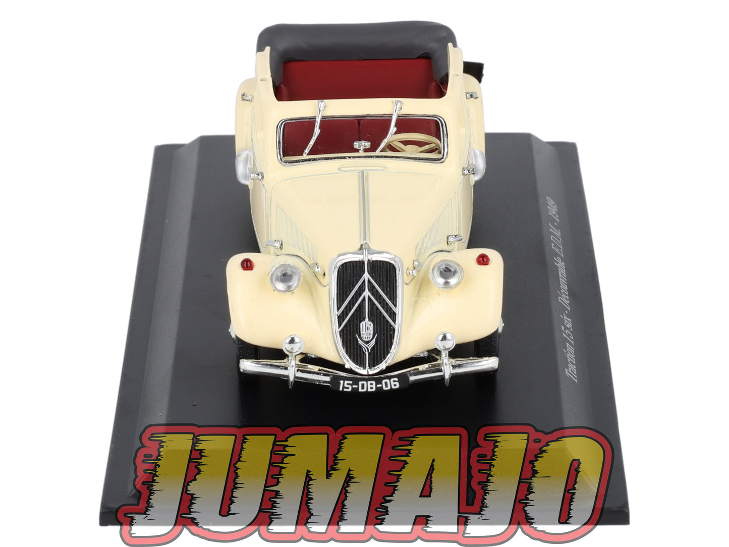 TRA7 Voiture 1/43 Atlas NOREV Traction 15 six découvrable E.D.M 1949