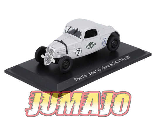 TRA9 Voiture 1/43 Atlas NOREV Traction Avant 7S Records YACCO 1934