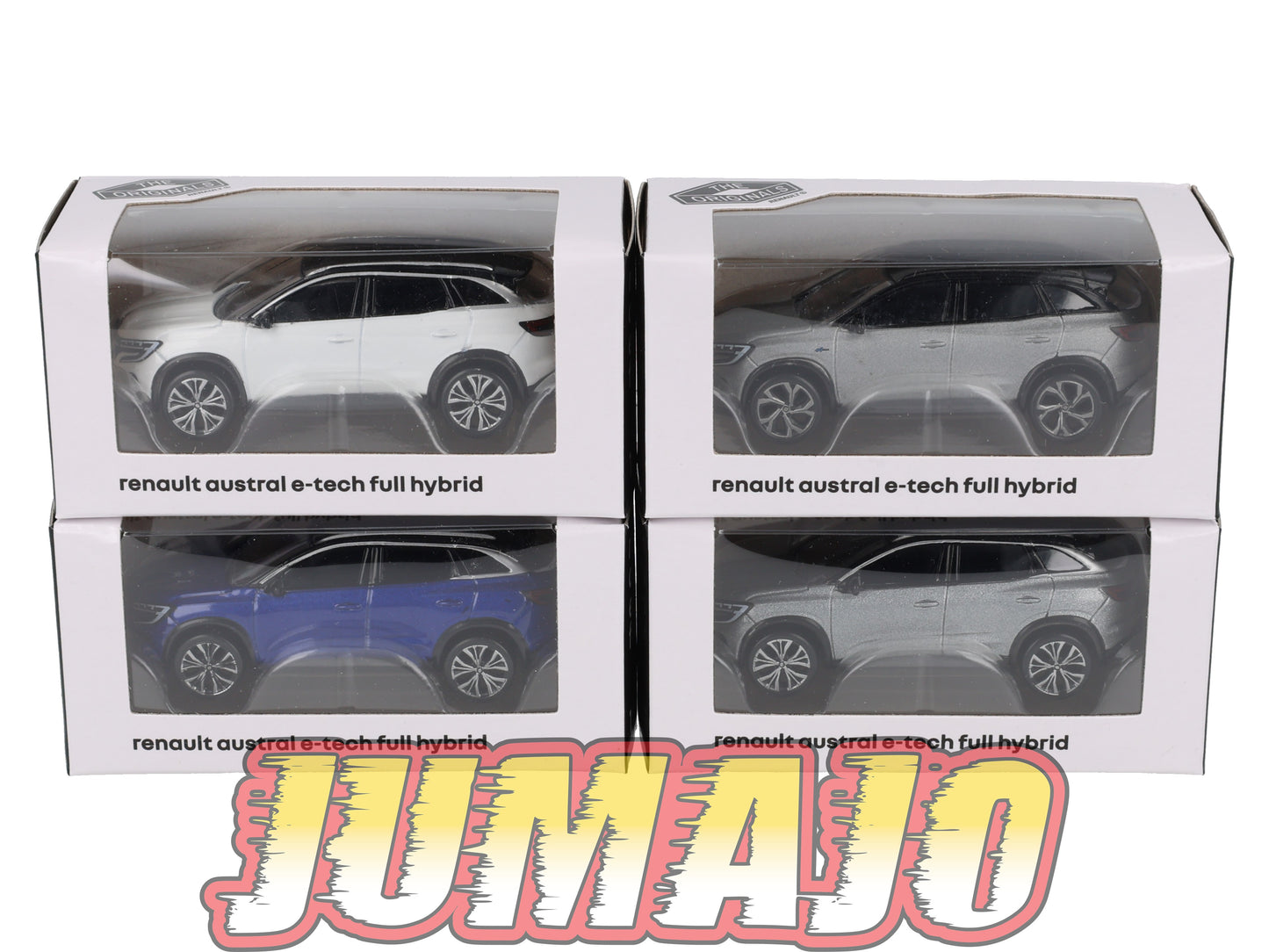 TRI114 Lot 4 X 3 inches 1/64 RENAULT NOREV 4 AUSTRAL E-Tech Full Hybrid
