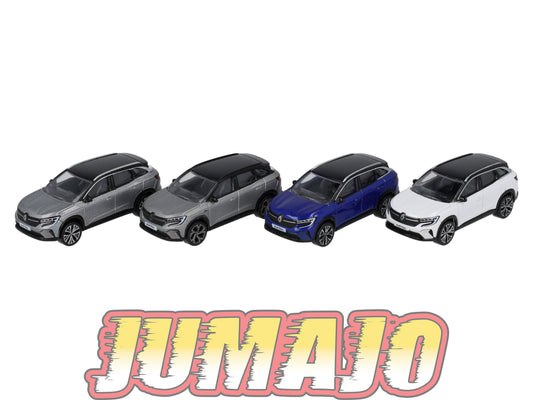 TRI114 Lot 4 X 3 inches 1/64 RENAULT NOREV 4 AUSTRAL E-Tech Full Hybrid