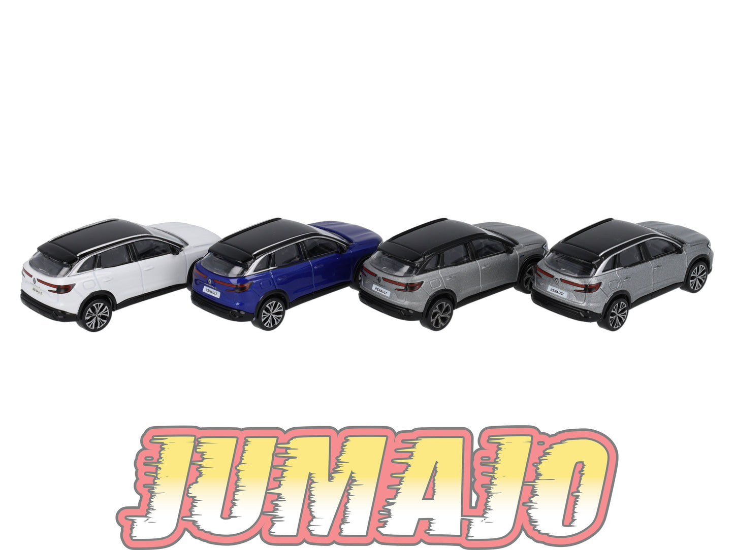 TRI114 Lot 4 X 3 inches 1/64 RENAULT NOREV 4 AUSTRAL E-Tech Full Hybrid