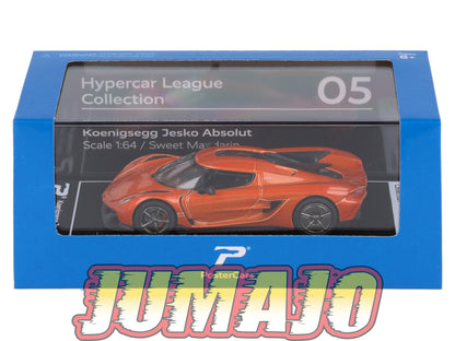 TRI205 Voiture 1/64 PosterCars Hypercar Collection : KOENIGSEGG Jesko Absolut