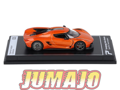 TRI205 Voiture 1/64 PosterCars Hypercar Collection : KOENIGSEGG Jesko Absolut