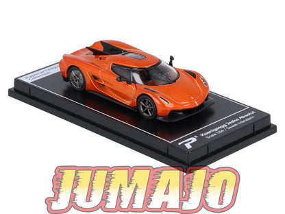 TRI205 Voiture 1/64 PosterCars Hypercar Collection : KOENIGSEGG Jesko Absolut