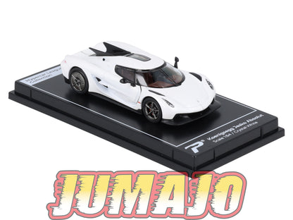 TRI206 Voiture 1/64 PosterCars Hypercar Collection : KOENIGSEGG Jesko Absolut