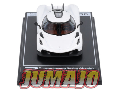 TRI206 Voiture 1/64 PosterCars Hypercar Collection : KOENIGSEGG Jesko Absolut