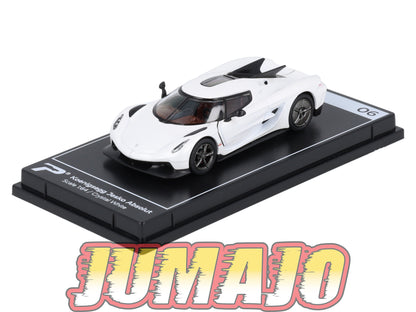 TRI206 Voiture 1/64 PosterCars Hypercar Collection : KOENIGSEGG Jesko Absolut