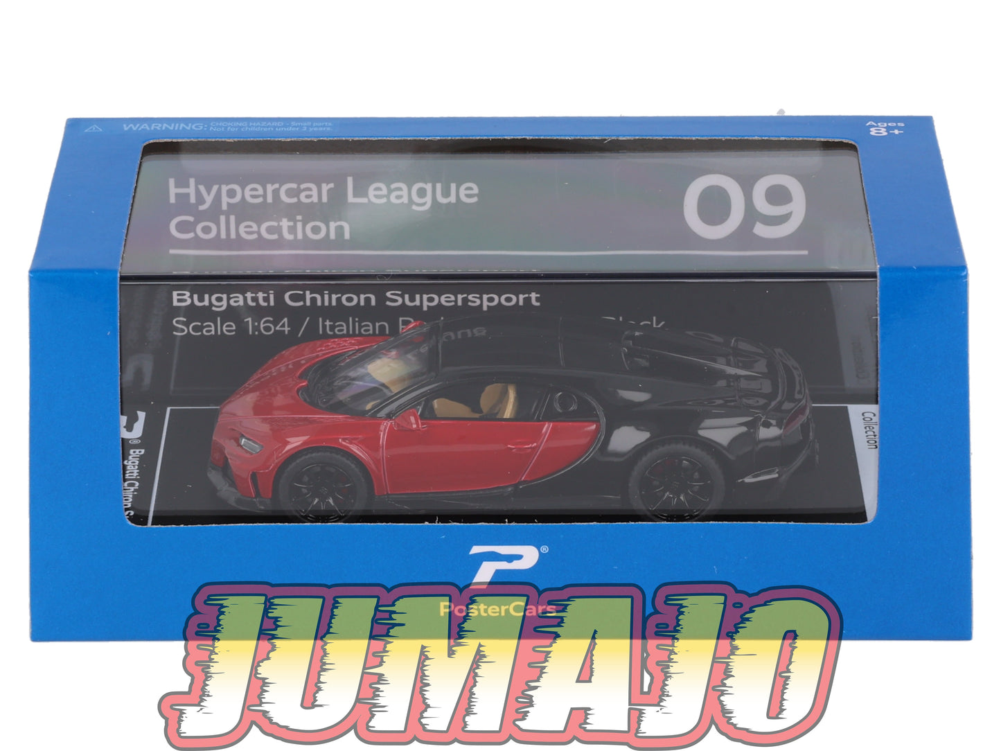 TRI209 Voiture 1/64 PosterCars Hypercar Collection : BUGATTI Chiron Supersport