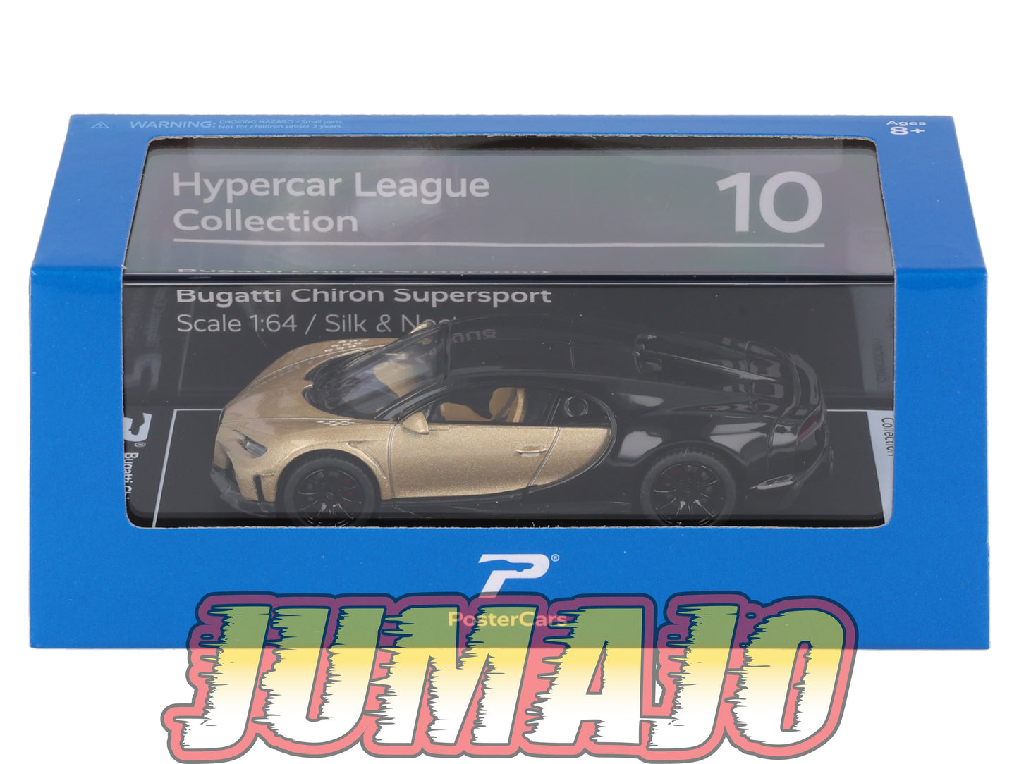 TRI210 Voiture 1/64 PosterCars Hypercar Collection : BUGATTI Chiron Supersport