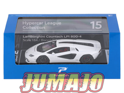 TRI215 Voiture 1/64 PosterCars Hypercar Collection LAMBORGHINI Countach LPI 800-4