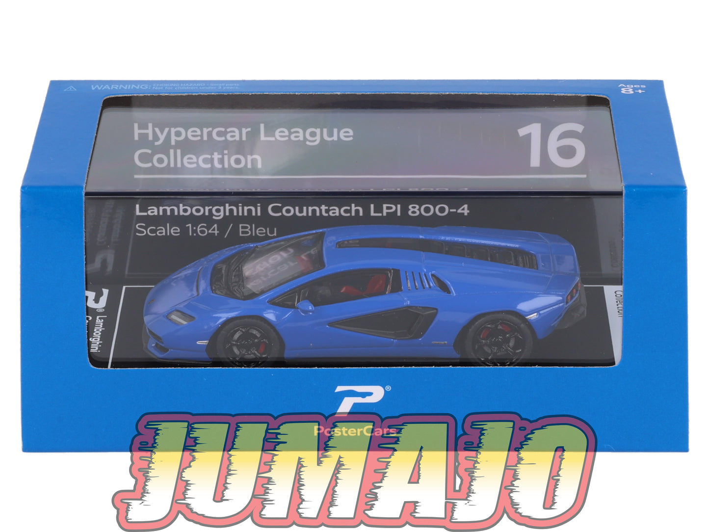 TRI216 Voiture 1/64 PosterCars Hypercar Collection LAMBORGHINI Countach LPI 800-4