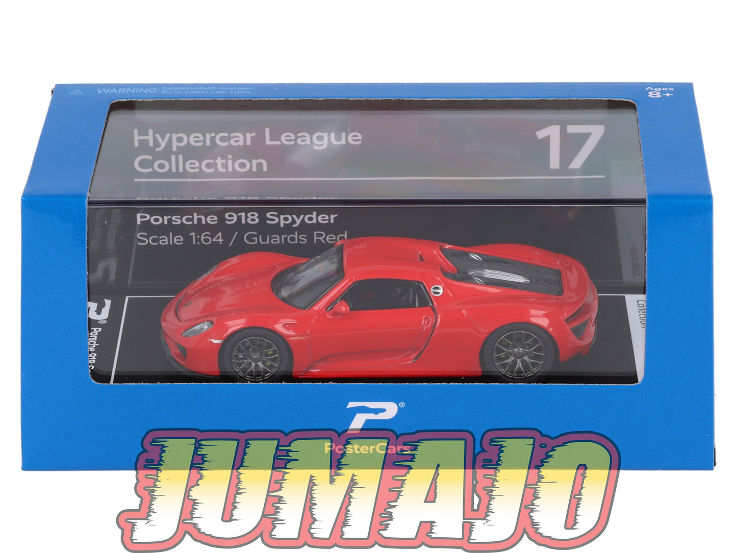 TRI217 Voiture 1/64 PosterCars Hypercar Collection : PORSCHE 918 Spyder