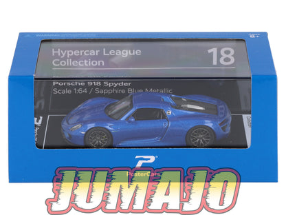 TRI218 Voiture 1/64 PosterCars Hypercar Collection : PORSCHE 918 Spyder