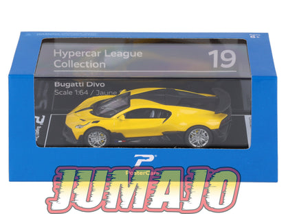 TRI219 Voiture 1/64 PosterCars Hypercar Collection : BUGATTI Divo