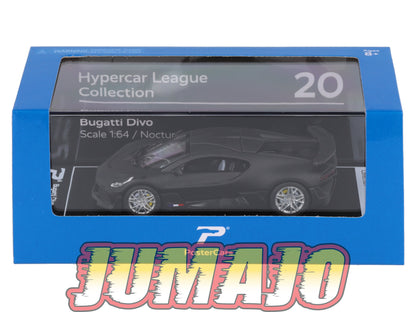 TRI220 Voiture 1/64 PosterCars Hypercar Collection : BUGATTI Divo