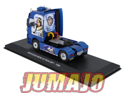 TT10 Camion 1/43 Truck Tuning Hachette Ixo Mercedes-Benz Actros MP1 1998 Allemagne