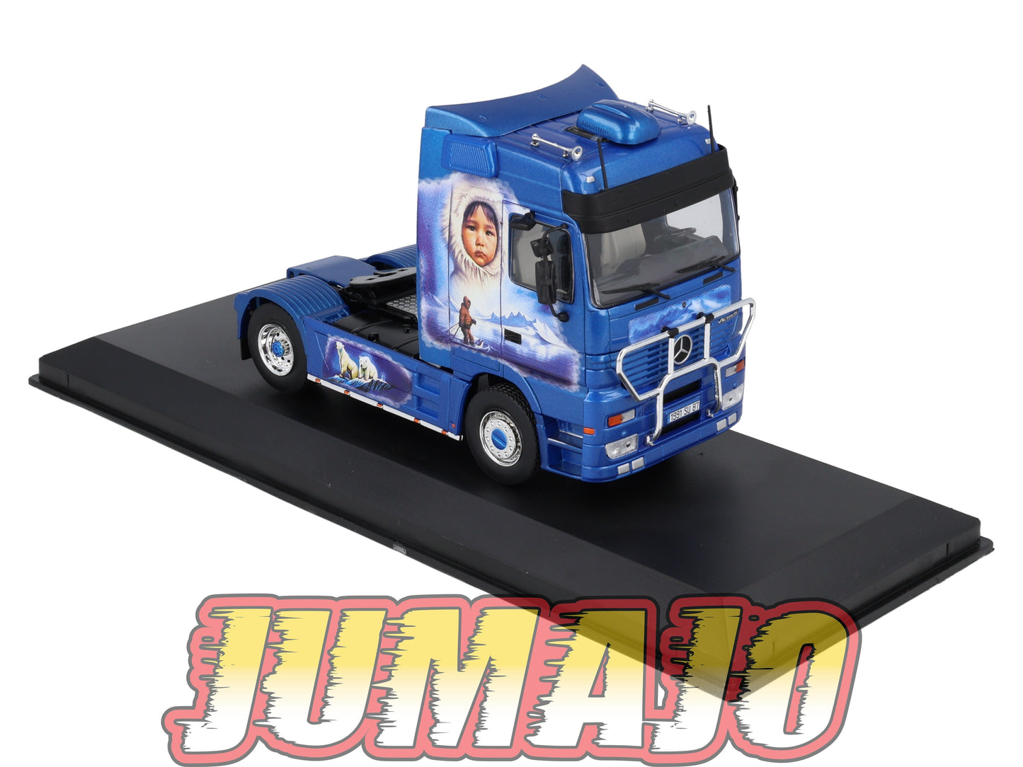 TT10 Camion 1/43 Truck Tuning Hachette Ixo Mercedes-Benz Actros MP1 1998 Allemagne