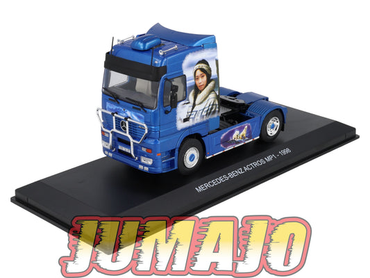 TT10 Camion 1/43 Truck Tuning Hachette Ixo Mercedes-Benz Actros MP1 1998 Allemagne