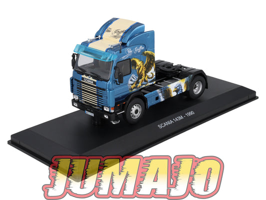 TT4 Camion 1/43 Truck Tuning Hachette Ixo Scania 143 M 1990 Suède