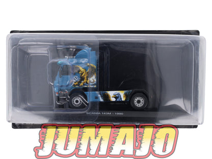 TT4 Camion 1/43 Truck Tuning Hachette Ixo Scania 143 M 1990 Suède
