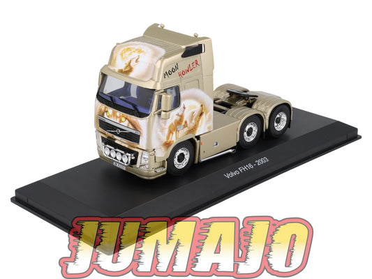 TT5 Camion 1/43 Truck Tuning Hachette Ixo Volvo FH16 2003 Moon Howler