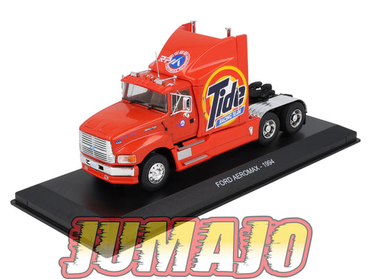 TT9 Camion 1/43 Truck Tuning Hachette Ixo Ford Aeromax 1994 TIDE Racing team