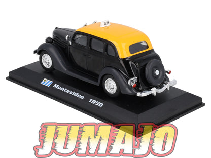 TX102 Voiture 1/43 AMERCOM TAXIS DU MONDE : Ford V8 Montevideo 1950