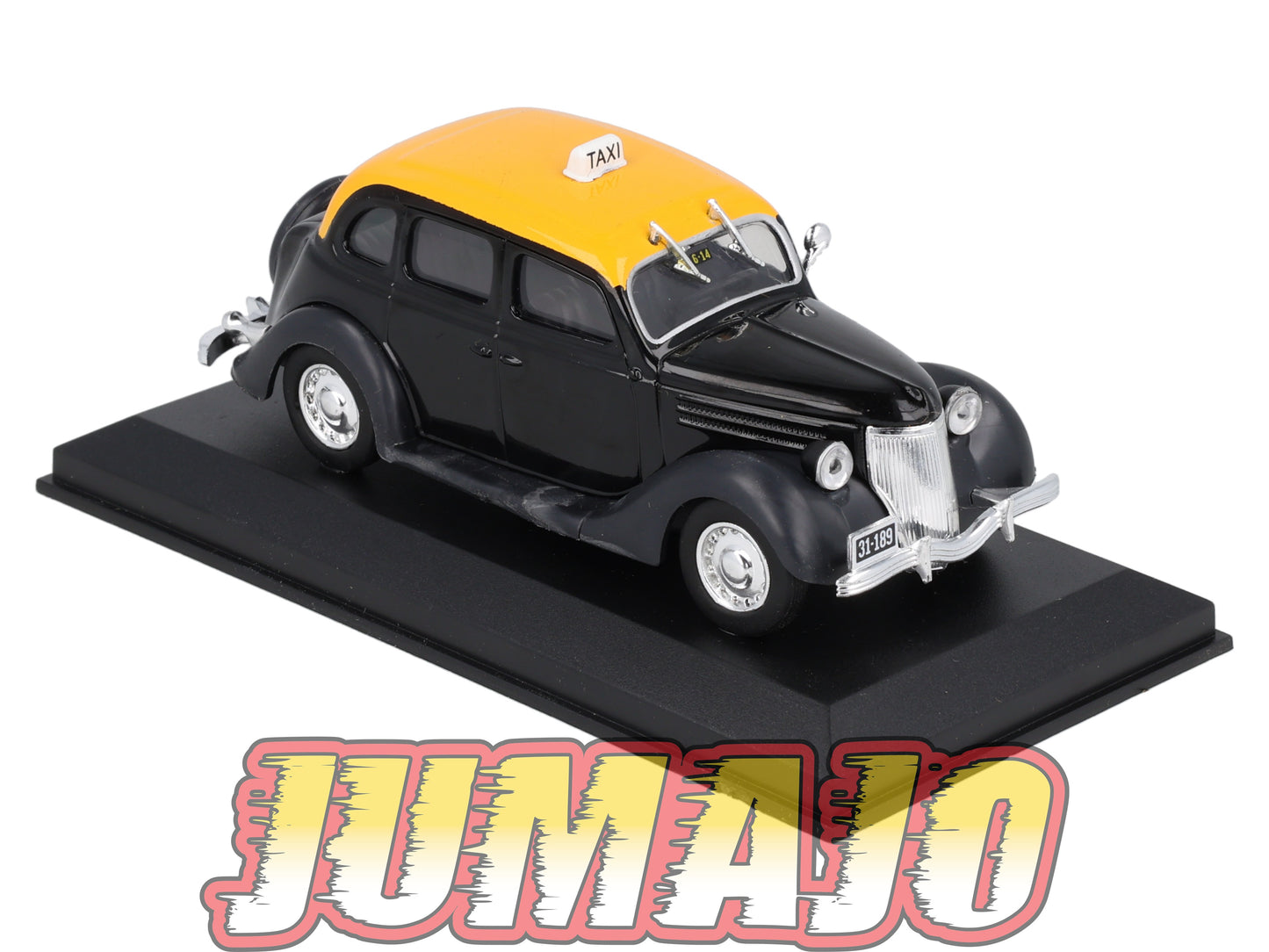 TX102 Voiture 1/43 AMERCOM TAXIS DU MONDE : Ford V8 Montevideo 1950