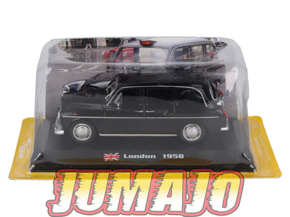 TX103 Voiture 1/43 AMERCOM TAXIS DU MONDE : Austin FX4 London 1958