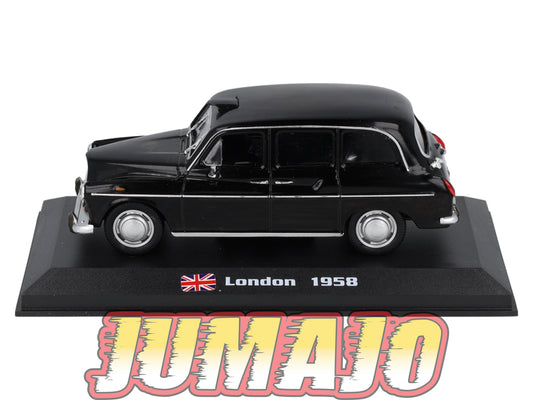 TX103 Voiture 1/43 AMERCOM TAXIS DU MONDE : Austin FX4 London 1958