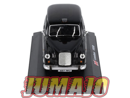TX103 Voiture 1/43 AMERCOM TAXIS DU MONDE : Austin FX4 London 1958