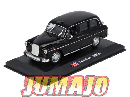 TX103 Voiture 1/43 AMERCOM TAXIS DU MONDE : Austin FX4 London 1958