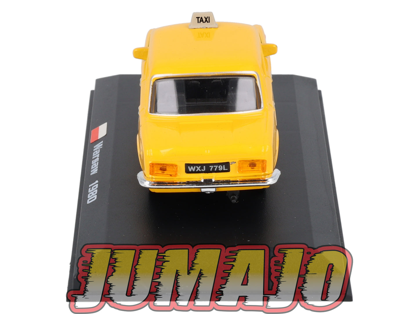 TX105 Voiture 1/43 AMERCOM TAXIS DU MONDE : Fiat 125p