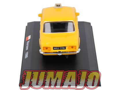 TX105 Voiture 1/43 AMERCOM TAXIS DU MONDE : Fiat 125p