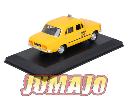 TX105 Voiture 1/43 AMERCOM TAXIS DU MONDE : Fiat 125p