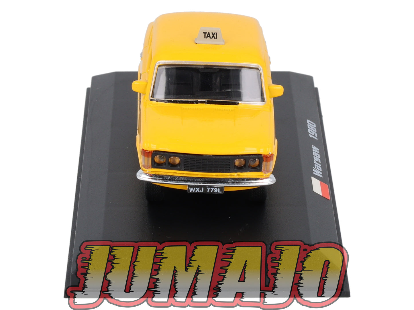 TX105 Voiture 1/43 AMERCOM TAXIS DU MONDE : Fiat 125p