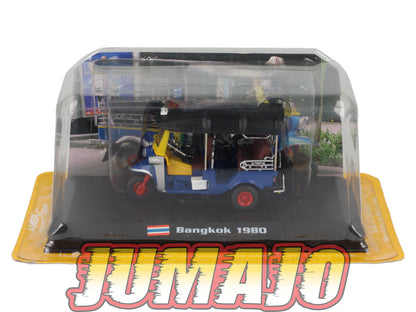 TX107 Voiture 1/43 AMERCOM TAXIS DU MONDE : TUK TUK BANGKOK 1980