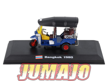 TX107 Voiture 1/43 AMERCOM TAXIS DU MONDE : TUK TUK BANGKOK 1980