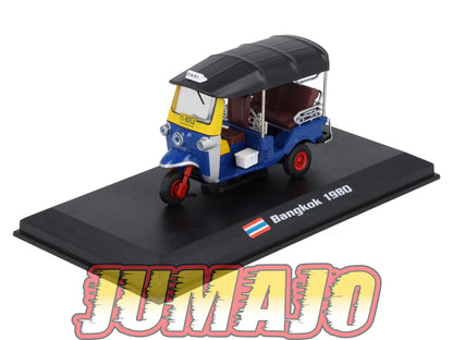 TX107 Voiture 1/43 AMERCOM TAXIS DU MONDE : TUK TUK BANGKOK 1980