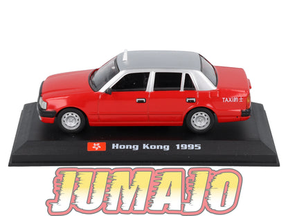 TX108 Voiture 1/43 AMERCOM TAXIS DU MONDE : Toyota Crown Hong Kong 1995