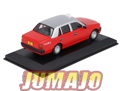 TX108 Voiture 1/43 AMERCOM TAXIS DU MONDE : Toyota Crown Hong Kong 1995