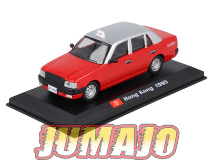 TX108 Voiture 1/43 AMERCOM TAXIS DU MONDE : Toyota Crown Hong Kong 1995