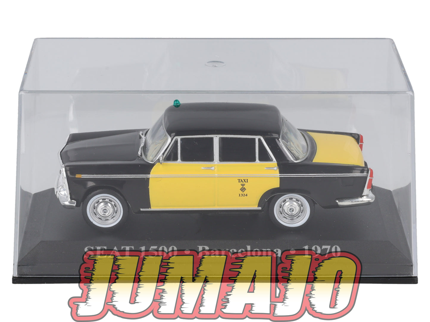 TX10 Voiture 1/43 IXO/Altaya TAXIS DU MONDE : SEAT 1500 Barcelona 1970
