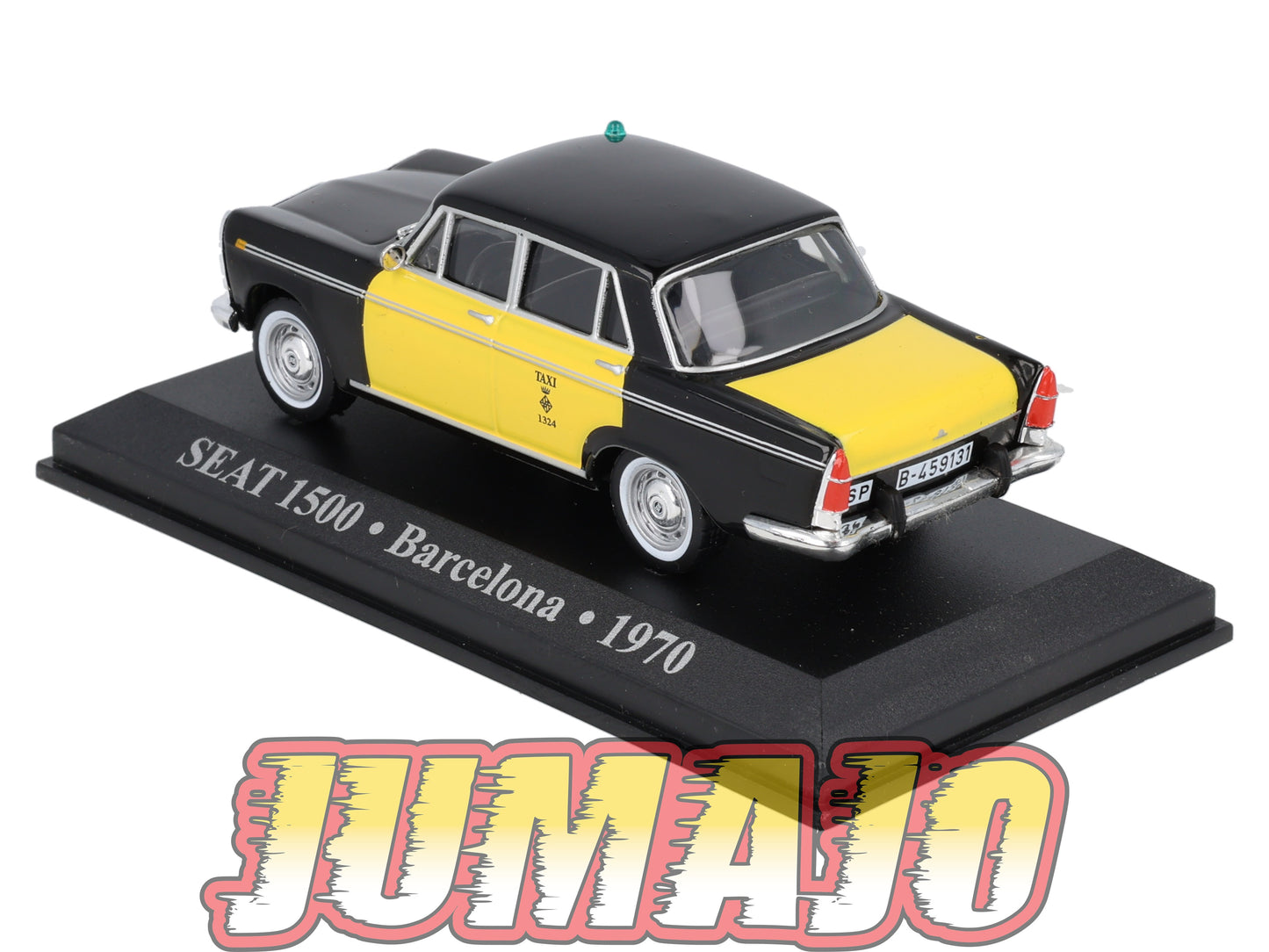 TX10 Voiture 1/43 IXO/Altaya TAXIS DU MONDE : SEAT 1500 Barcelona 1970