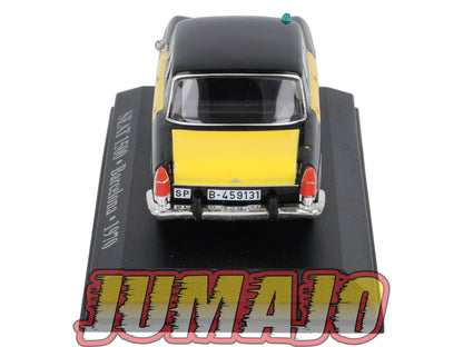 TX10 Voiture 1/43 IXO/Altaya TAXIS DU MONDE : SEAT 1500 Barcelona 1970